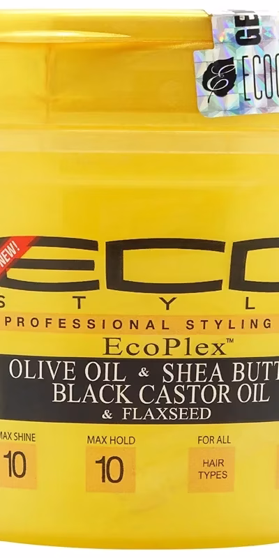 ECOSTYLE STYLING GEL GOLD OILVE OIL & SHEA BUTTER