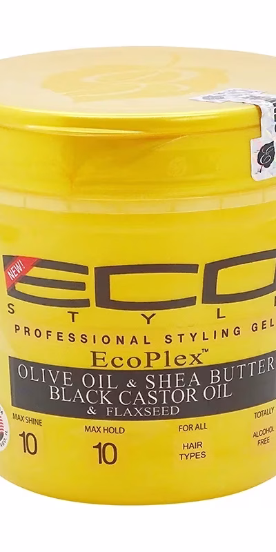 ECO STYLE STYLING GEL OLIVE OIL & SHEA BUTTER BLAC