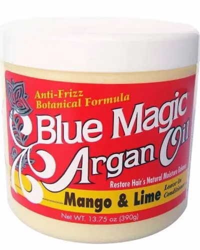 BLUE MAGIC ARGAN OIL WITH MANGO AND LIME 406ML