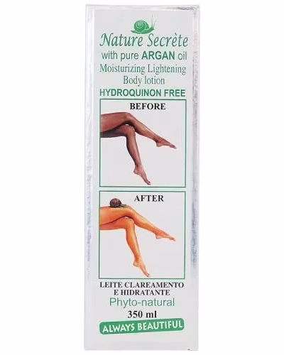 NATURE SECRETE A L'HUILE D' ARGAN LAIT ECLAIRCISS