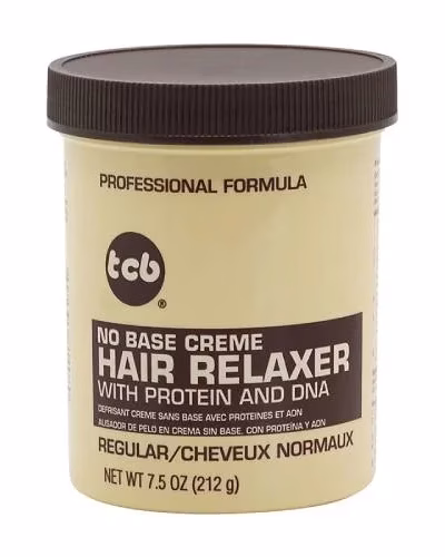 TCB NO BASE CREME HAIR RELAXER REGULAR 212G