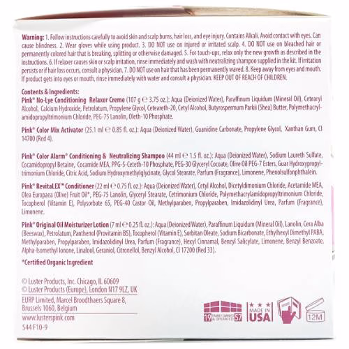 PINK CONDITIONING NO LYE RELAXER KIT ONE APP REGULAR – Image 2