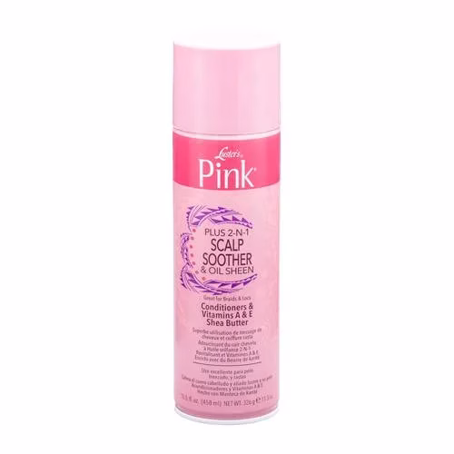 PINK PLUS 2-N-1 SCALP SOOTHER & OIL SHEEN 458ML
