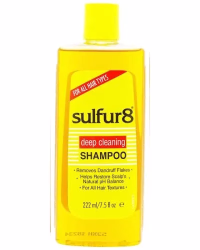 SULFUR 8 MEDICATED DEEP CLEANING SHAMPOO 222ML