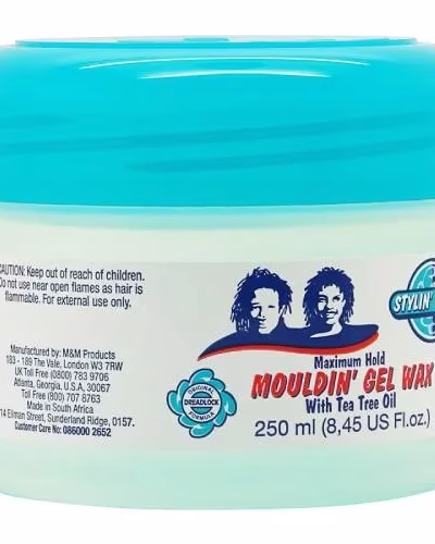 STYLIN DREDZ TWIST N LOCK MOULDIN' GEL WAX 250ML