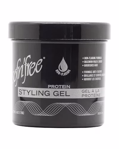 SOFN'FREE NON FLAKING PROTEIN STYLING GEL BLACK 177ML