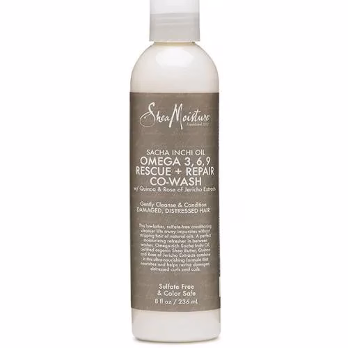 SHEA MOISTURE SACHA INCHI RECUE & REBUILD CO -WASH