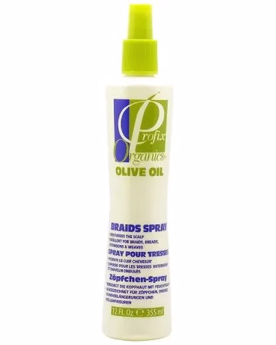 PROFIX ORGANICS OLIVE OIL BRAIDS SPRAY MEDICATED 355ML