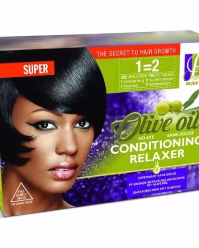 PROFIX ORGANICS OLIVE OIL RELAXER, NO-LYE CONDITIONING RELAXER SUPER