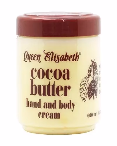 QUEEN ELISABETH COCOA BUTTER HAND AND BODY CREAM 500ML