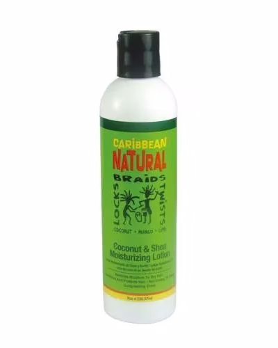CARIBBEAN NATURAL COCONUT & SHEA MOIS.LOTION 8OZ