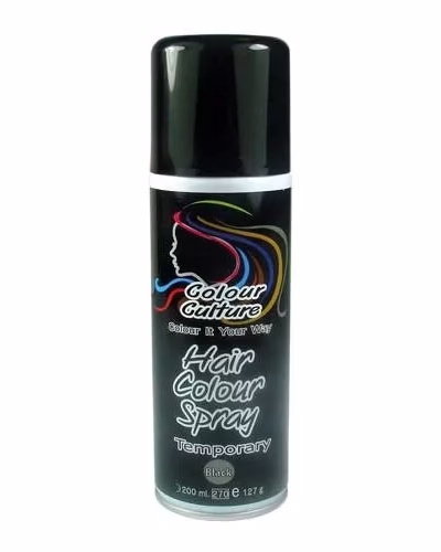 COLOUR CULTURE: COLOUR SPRAY - BLACK 200ML