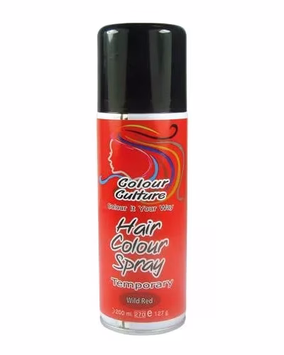 COLOUR CULTURE: COLOUR SPRAY - WILD RED 200ML