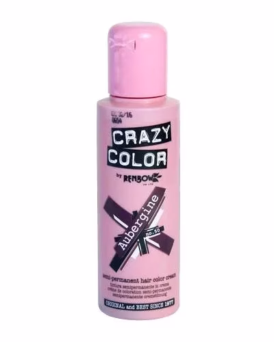 CRAZY COLOR  50 AUBERGINE NO. 100 ML