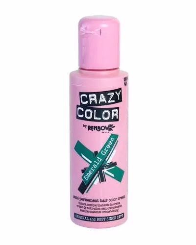 CRAZY COLOR  53 EMERALD GREEN 100 ML