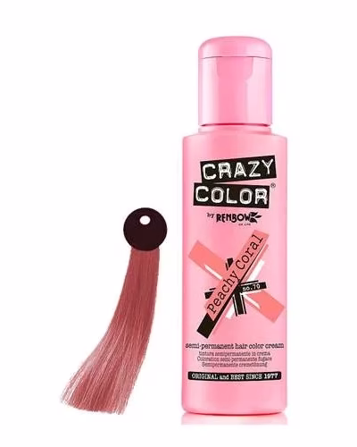 CRAZY COLOR 70 PEACHY CORAL 100ML