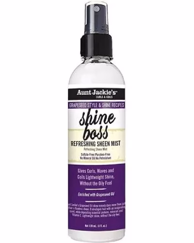 Aunt Jackie's Curls & Coils Shine Boss Refreshing sheen mist 120ml