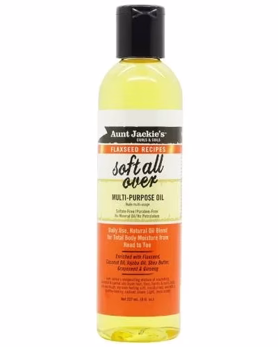 AUNT JACKIE'S CURLS & COILS SOFT ALL OVER MULTI-PURPOSE OIL 237ml