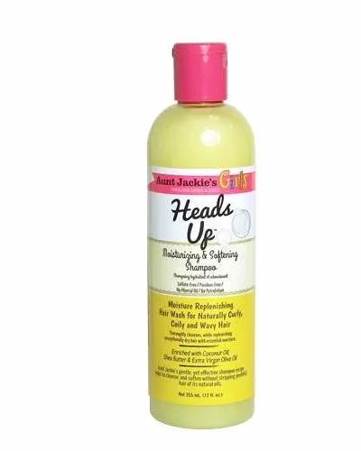 AUNT JACKIE'S GIRLS HEADS UP MOISTURIZING SHAMPOO 355ml