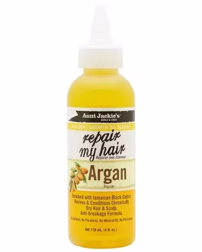 Aunt Jackie's Growth Oil repair my hair Argan oil 118ml
