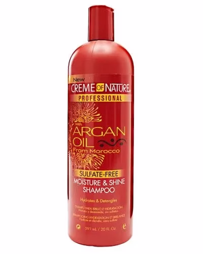 CREME OF NATURE ARGAN OIL MOISTURE & SHINE SHAMPOO