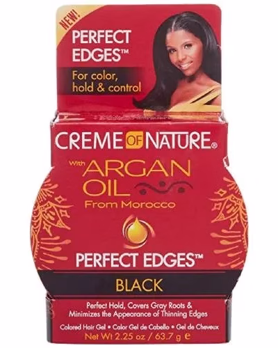 CREME OF NATURE ARGAN OIL PERFECT EDGES BLACK