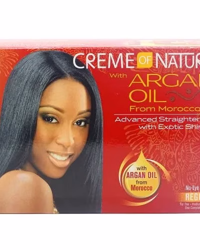 CREME OF NATURE ARGAN OIL RELAXER REGULAR