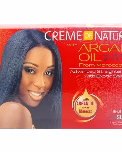CREME OF NATURE ARGAN OIL RELAXER SUPER