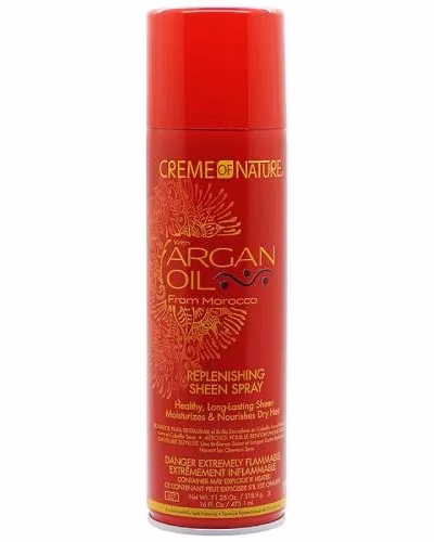 CREME OF NATURE ARGAN OIL REPLENISHING SHEEN SPRAY