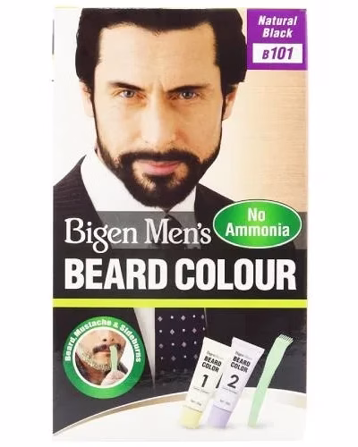BIGEN MEN'S BEARD COLOUR NATURAL BLACK B101