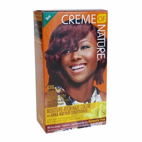 CREME OF NATURE MOISTURE RICH HAIR COLOR C30 RED H