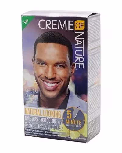 CREME OF NATURE MOISTURE-RICH COLOR NATURAL BLACK