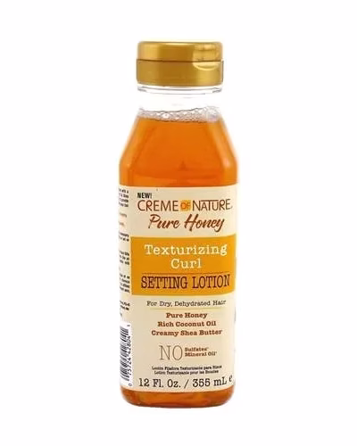 CREME OF NATURE PURE HONEY TEXTURIZING CURL SETTING LOTION