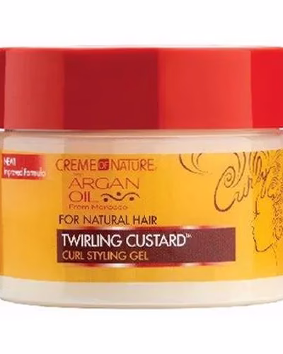 CREME OF NATURE TWIRLING CUSTARD CURL STYLING GEL