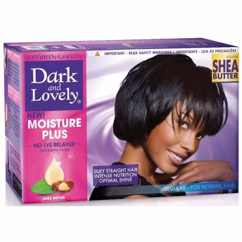 DARK & LOVELY MOISTURE PLUS NO-LYE RELAXER REGULAR