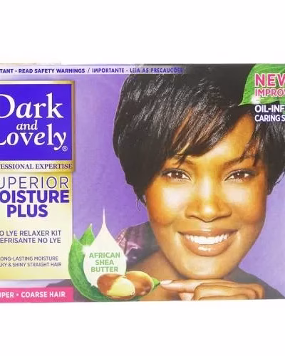 DARK & LOVELY MOISTURE PLUS NO-LYE RELAXER SUPER