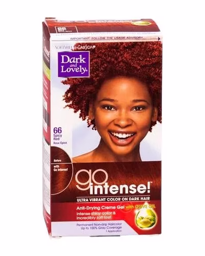 DARK&LOVELY GO INTENSE! ULTRA VIBRANT COLOR ON DAR