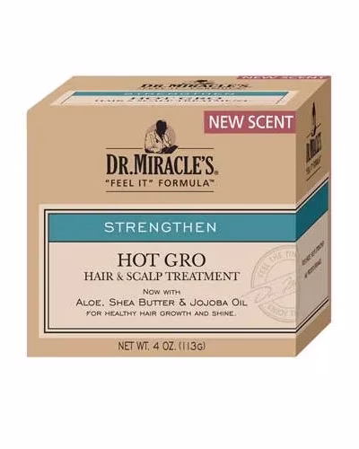 DR. MIRACLE'S HOT GRO HAIR AND SCALP TREATMENT CON