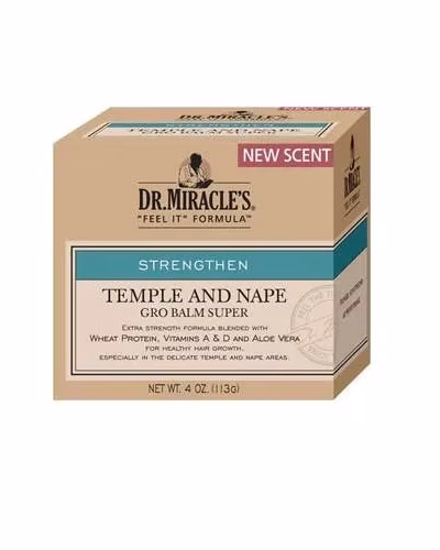 DR. MIRACLES TEMPLE AND NAPE GRO BALM STRENGTHEN 1