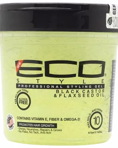ECO STYLER PROFESSIONAL STYLING GEL BLACK CASTOR 946ML