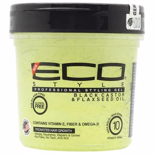 ECO STYLER PROFESSIONAL STYLING GEL BLACK CASTOR 946ML