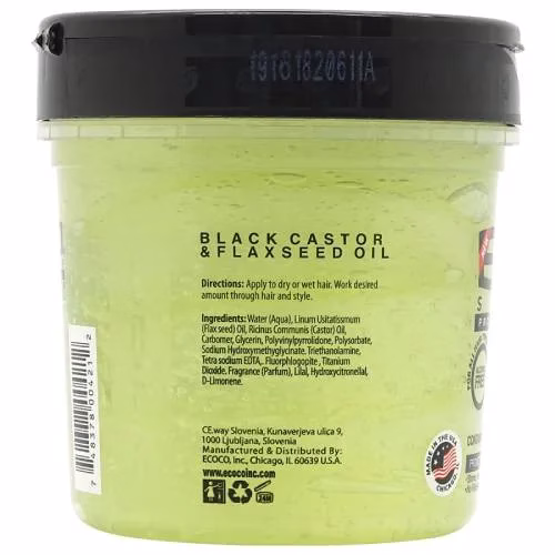 ECO STYLER PROFESSIONAL STYLING GEL BLACK CASTOR 946ML – Image 3