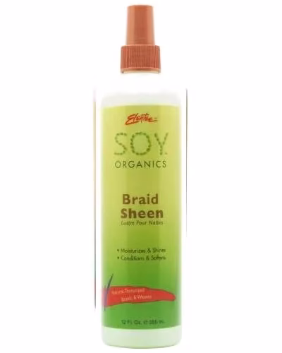 ELENTEE SOY ORGANICS BRAID SHEEN 355ML