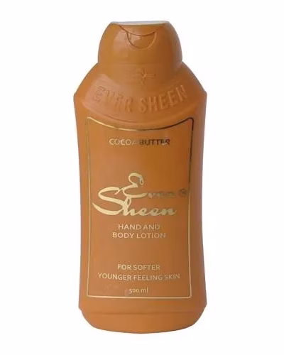 EVER SHEEN COCOA BUTTER HAND AND BODY LOTION 500ML