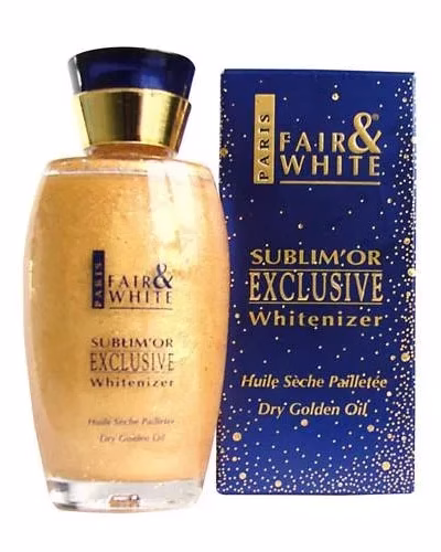 FAIR & WHITE EXCLUSIVE WHITENIZER DRY GOLDEN OIL 5