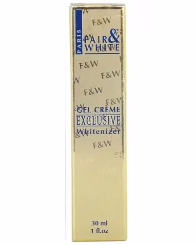FAIR & WHITE EXCLUSIVE WHITENIZER ORIGINAL GEL CRE
