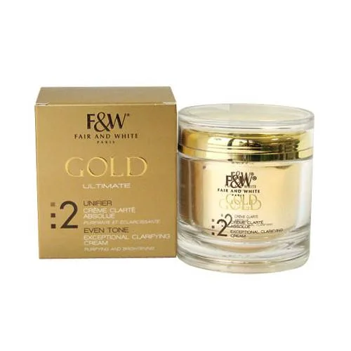 FAIR & WHITE GOLD 2 EXCEPTIONAL CLARIFYING CREAM 2 KAPI