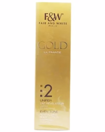 FAIR & WHITE GOLD 2 REVITALIZING BODY LOTION EU 50