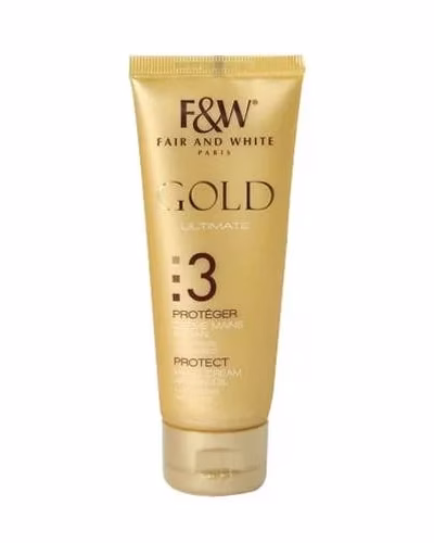 FAIR & WHITE GOLD HAND CREAM WITH ARGAN OIL 75ML