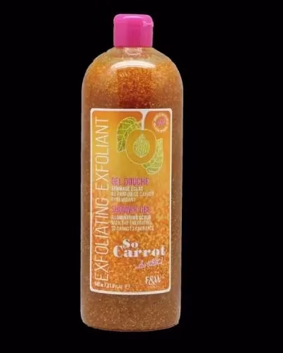 FAIR &WHITE SO CAROTTE GEL DOUCHE GOMMAGE 1L